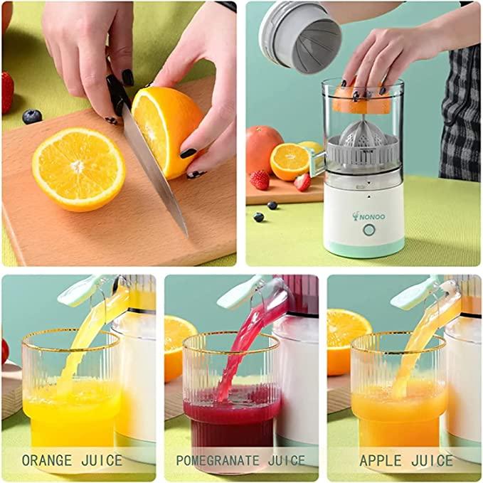 Automatic Electric Citrus Juicer with Lever – Professional Orange & Lemon Juice Extractor